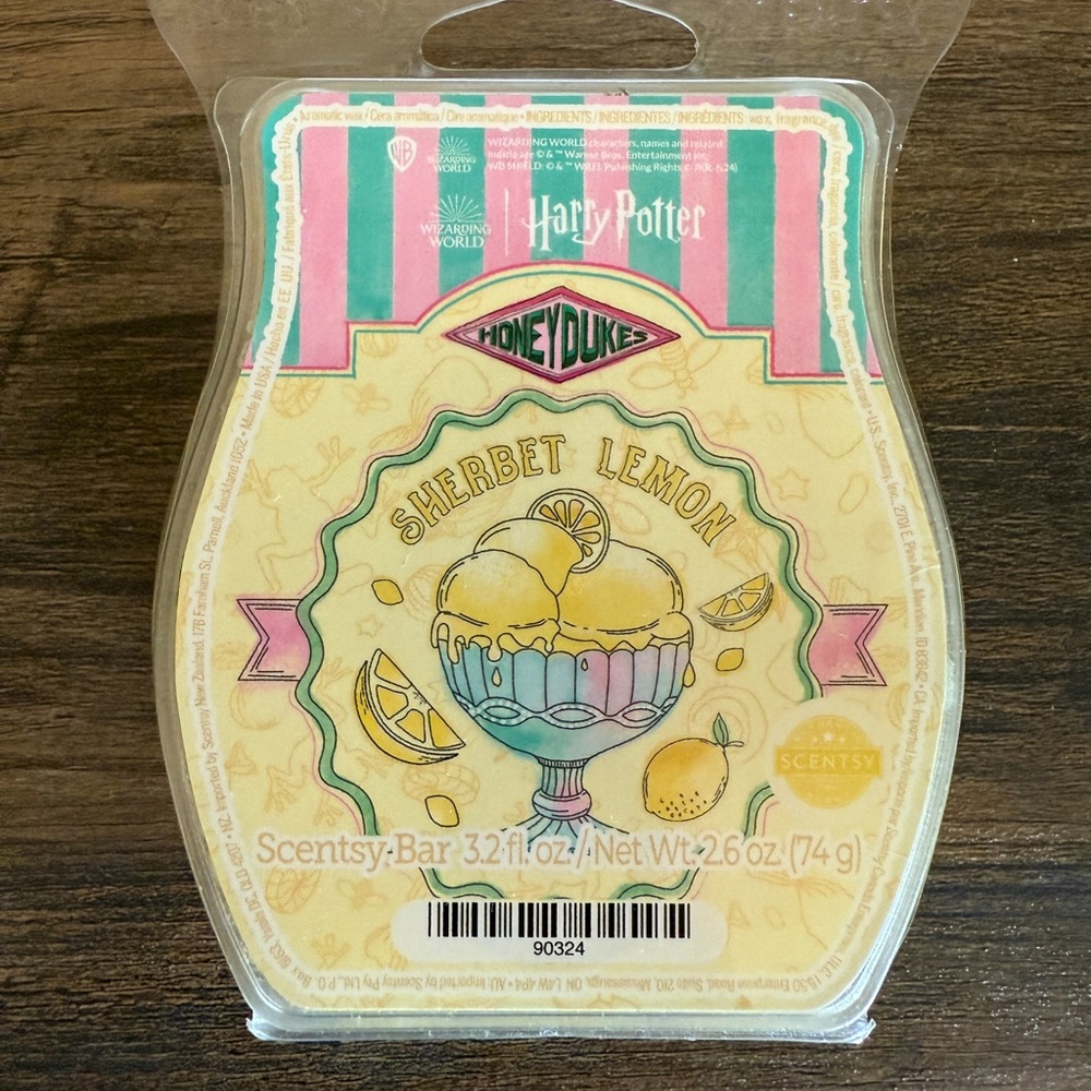 Scentsy Harry Potter Honeydukes - Sherbet Lemon Bar